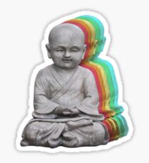 rainbow buddha Sticker