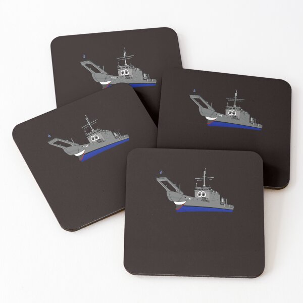 Item preview, LST Ship Cartoon  designed and sold by JACQUELINELAS.