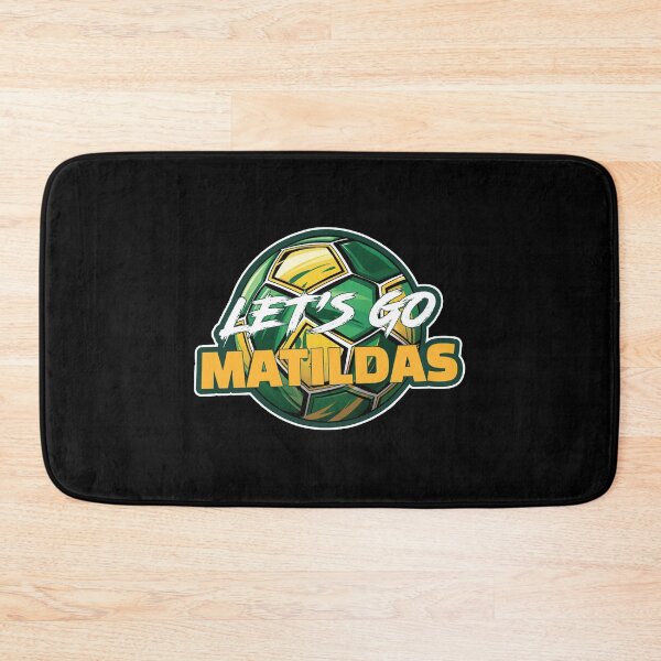 Item preview, Let's Go Matildas green designed and sold by shenitasarkisi.