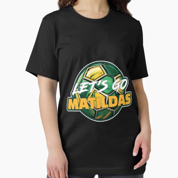 Item preview, Let's Go Matildas green designed and sold by shenitasarkisi.