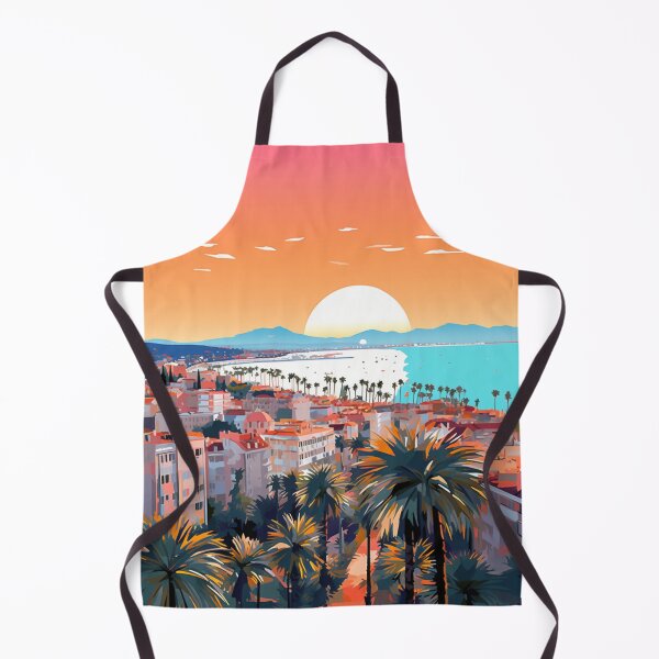 Item preview, A Pop Art Travel Print of Cannes - France designed and sold by StudioRedKoala.