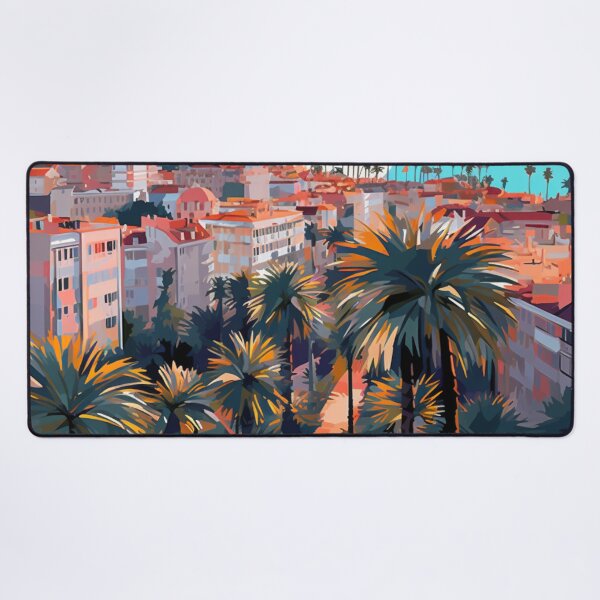 Item preview, A Pop Art Travel Print of Cannes - France designed and sold by StudioRedKoala.