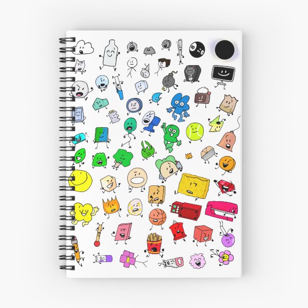 Item preview, BFDI All Characters (Transparent)  designed and sold by longmaytao.