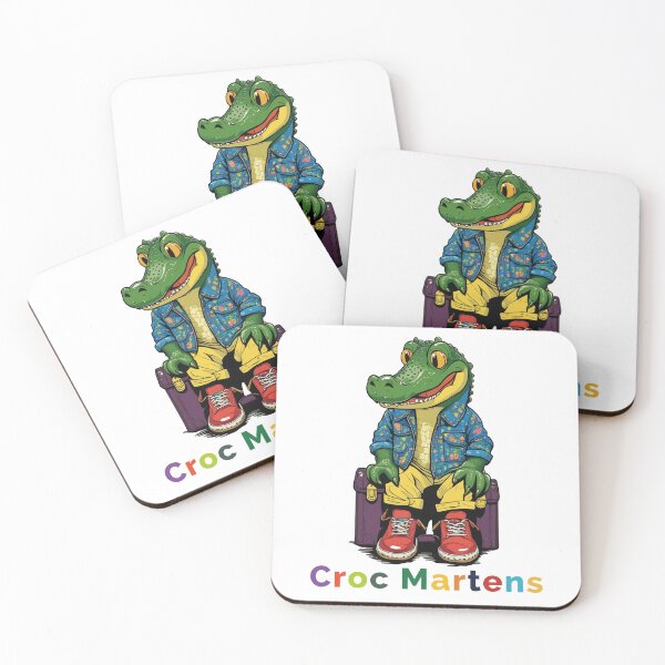 Item preview,  Croc Martens Colorful Funny  designed and sold by al21ex.