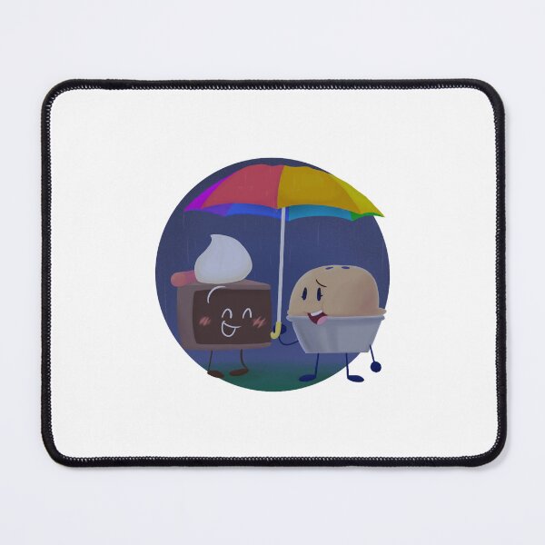 Item preview, BFDI Cake and Pie Rainy Day designed and sold by longmaytao.