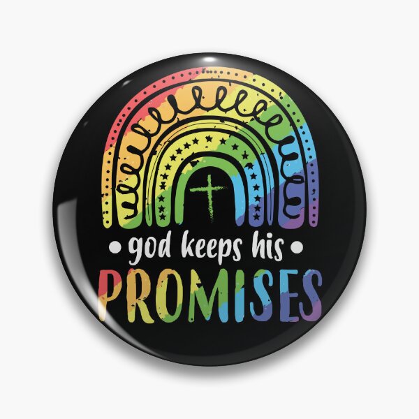 Item preview, God Keeps His Promises Rainbow Church Faithful Jesus Gear designed and sold by DynamicDesign.