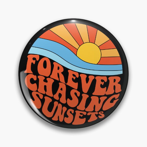 Item preview, Forever Chasing Sunsets Retro Beach Chasing Sunsets Gear designed and sold by DynamicDesign.