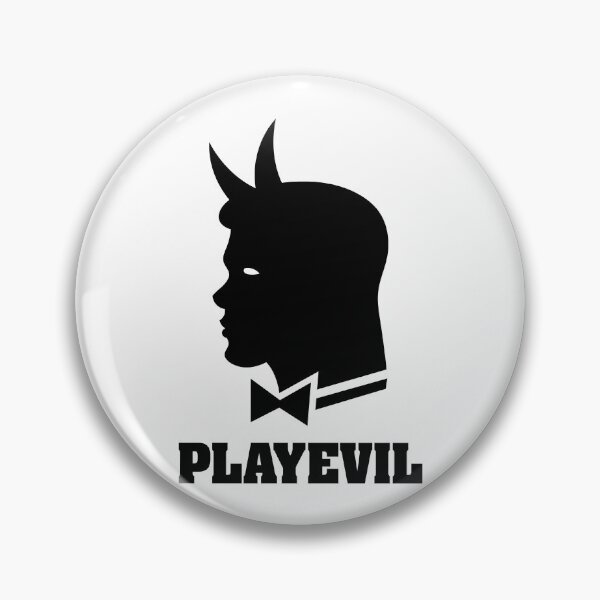 Item preview, Play evil | Black Logo Design designed and sold by ProdbyNiECO.