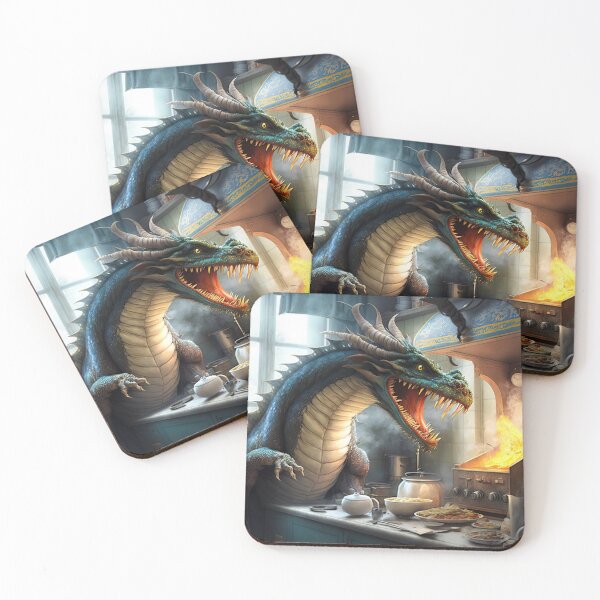Item preview, Dragon in the Kitchen 01 designed and sold by mhfoto.