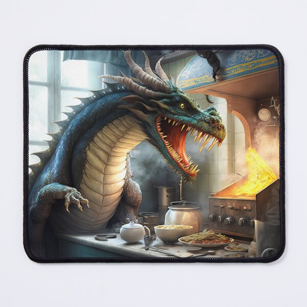 Item preview, Dragon in the Kitchen 01 designed and sold by mhfoto.