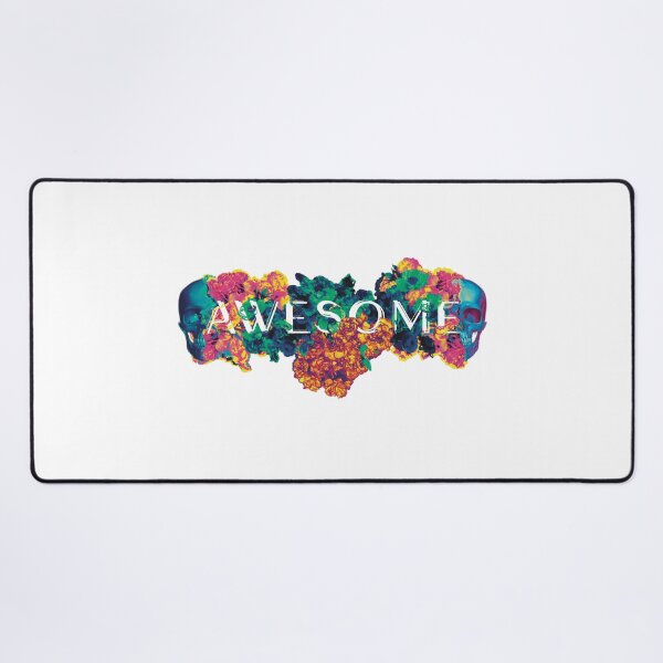 Item preview, Awesome x Skull and Floral  designed and sold by Awesome-Studio.