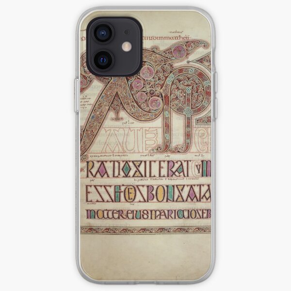 Lindisfarne Gospels Chi Rho iPhone Soft Case