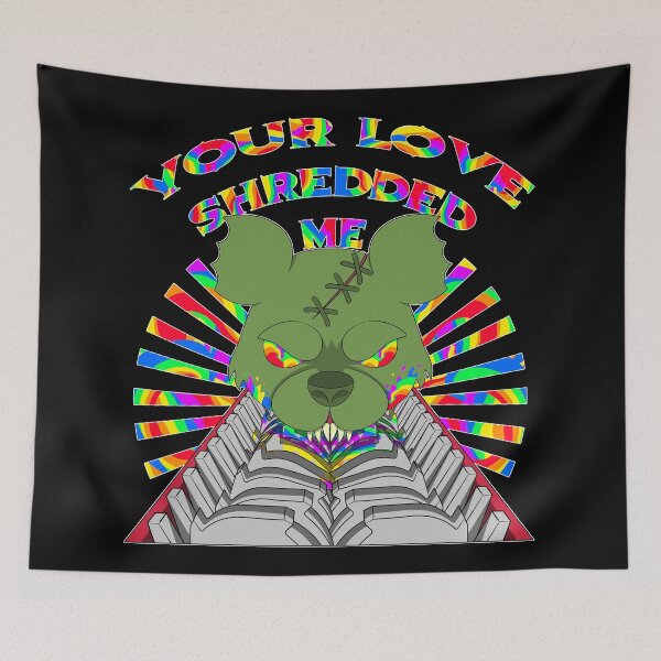 Item preview, Your Love Shredded me | Demon Bear in a shredding machine designed and sold by ProdbyNiECO.