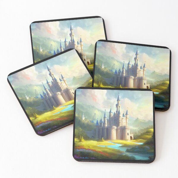 Item preview, Fantasy Castle Happy Landscape 3 designed and sold by CrankyOldDude.