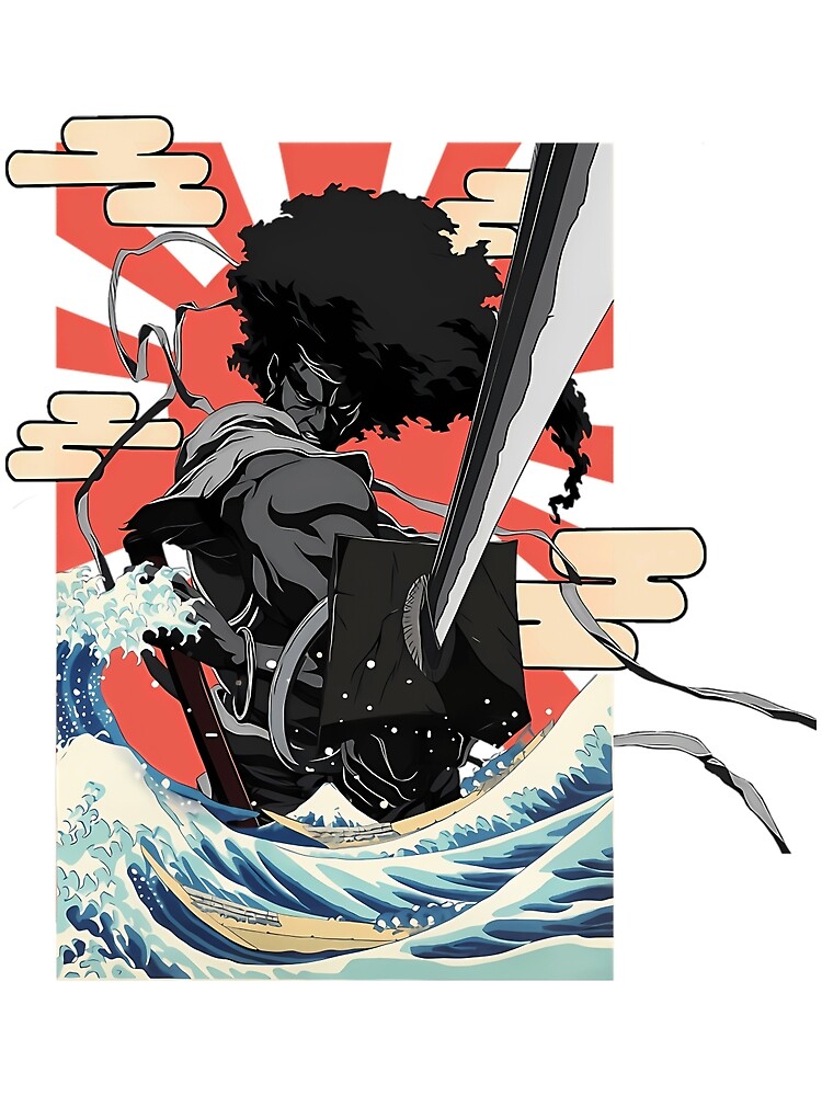 Anime Afro Samurai #k87 Art Print for Sale by SylasHillLux