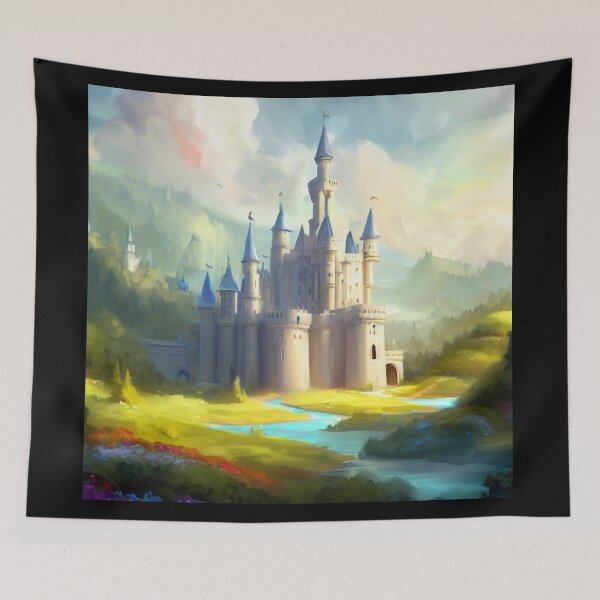 Item preview, Fantasy Castle Happy Landscape 3 designed and sold by CrankyOldDude.