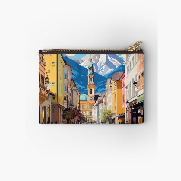 Item preview, A Pop Art Travel Print of Innsbruck - Austria  designed and sold by StudioRedKoala.