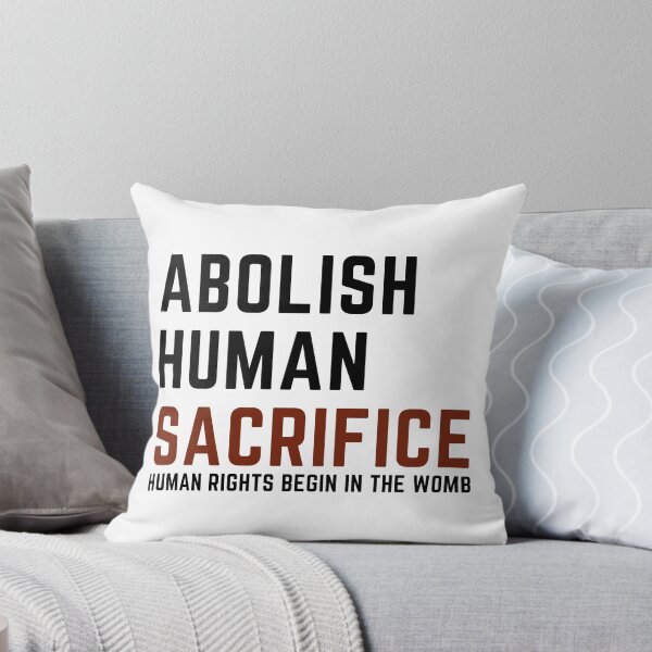 Item preview, Abolish Human Sacrifice Human Rights Begin in the Womb designed and sold by NonPCTruths.
