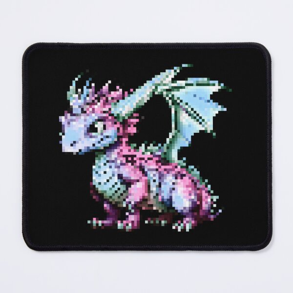Item preview, Kawaii Dragon Pixel Art designed and sold by NinniShop.