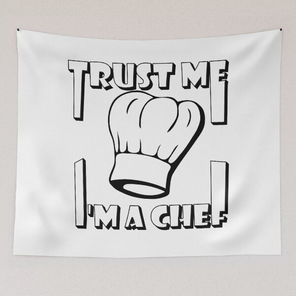 Item preview, trust me I am a chef designed and sold by sednalafandy79.