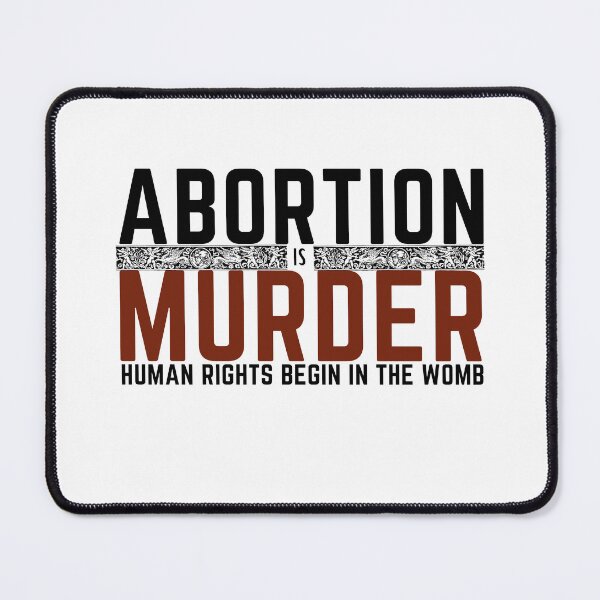Item preview, Abortion is Murder Human Rights Begin in the Womb designed and sold by NonPCTruths.
