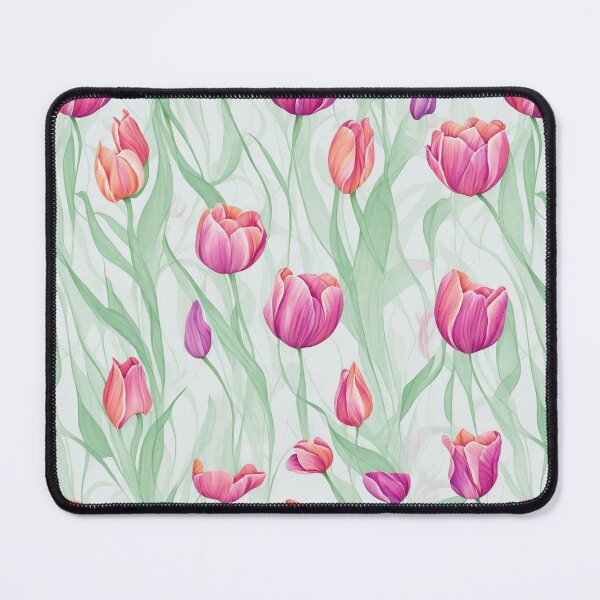 Item preview, Tulip flowers pattern designed and sold by CoolPixels.