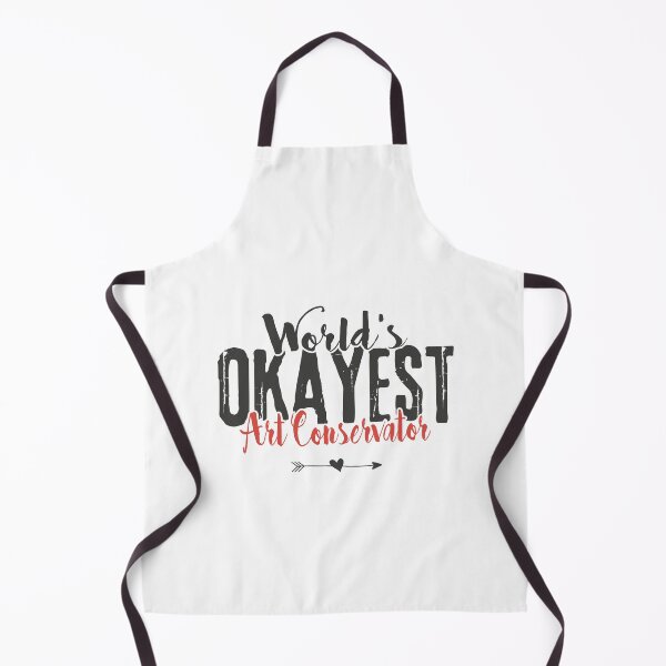 Item preview, World's Okayest Art Conservator Funny Saying designed and sold by Graphic-hunt.