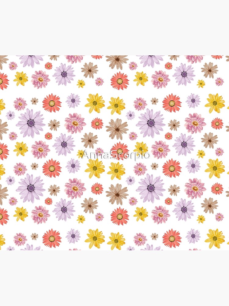 Discover Pattern of Flowers | Shower Curtain