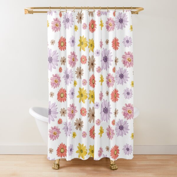 Disover Pattern of Flowers | Shower Curtain