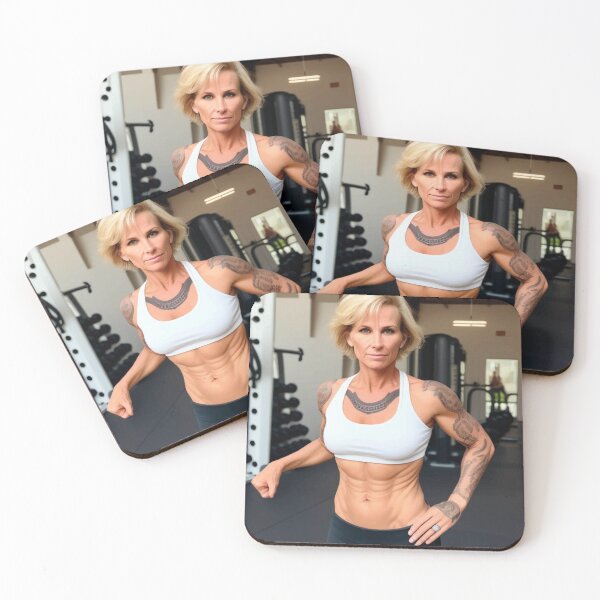 Item preview, Copy of Beautiful athletic woman in the gym designed and sold by MarcoDesigner78.