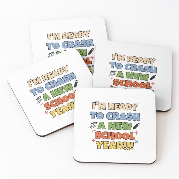 Item preview, I'm ready to crash a new school year!  designed and sold by mksjr.