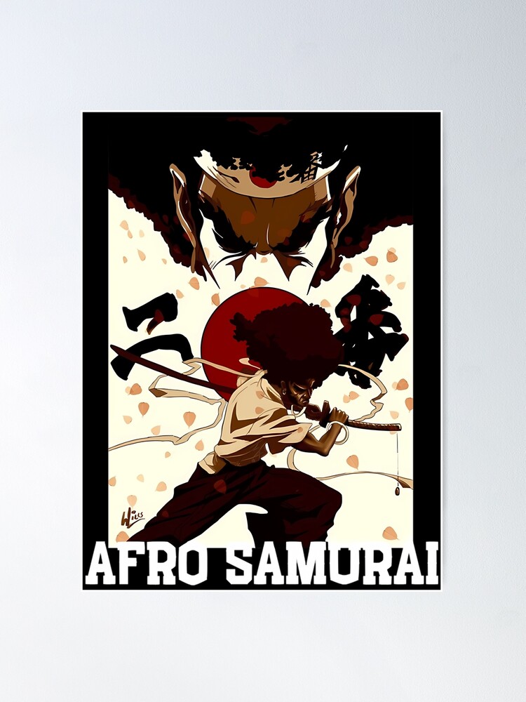 Anime Afro Samurai #k87 Art Print for Sale by SylasHillLux