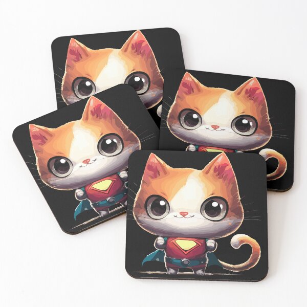 Item preview, Superhero cat designed and sold by TomFrontierArt.