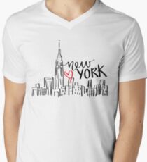 NEW YORK CITY Men's V-Neck T-Shirt