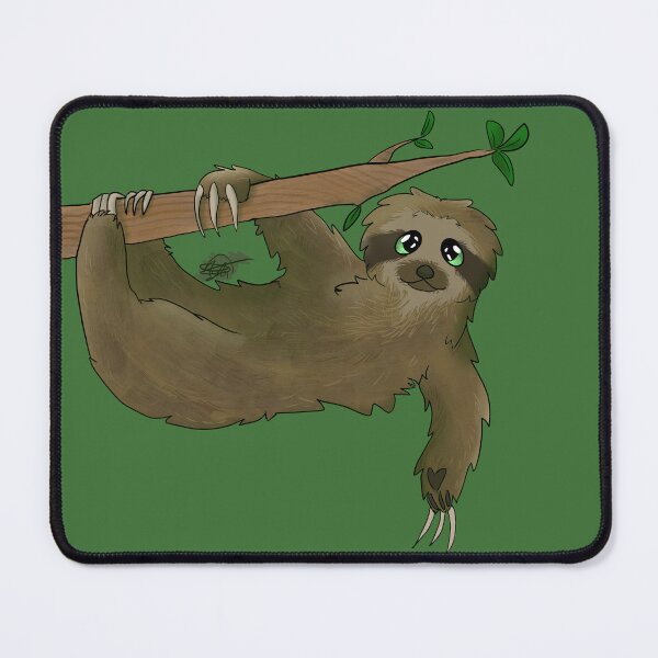 Item preview, sloth hanging on a branch designed and sold by Navided.