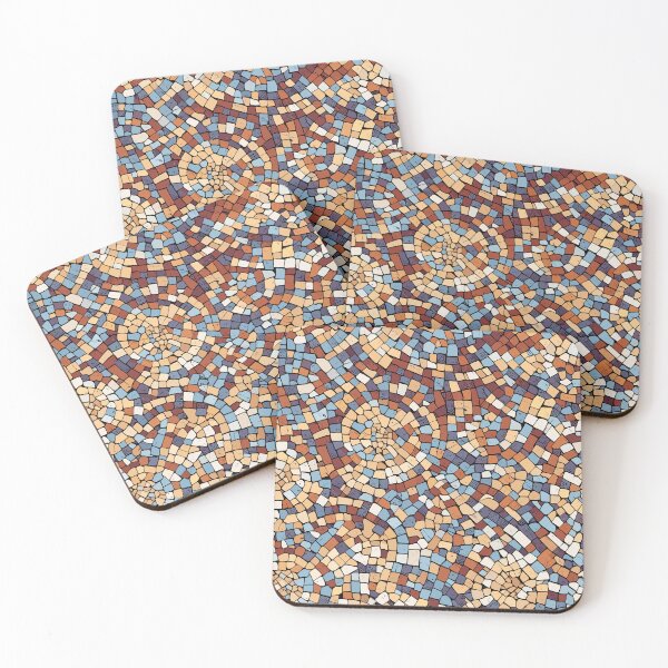 Item preview, Mosaic tile wall with a variety of colors and sizes designed and sold by Salahuddin190.
