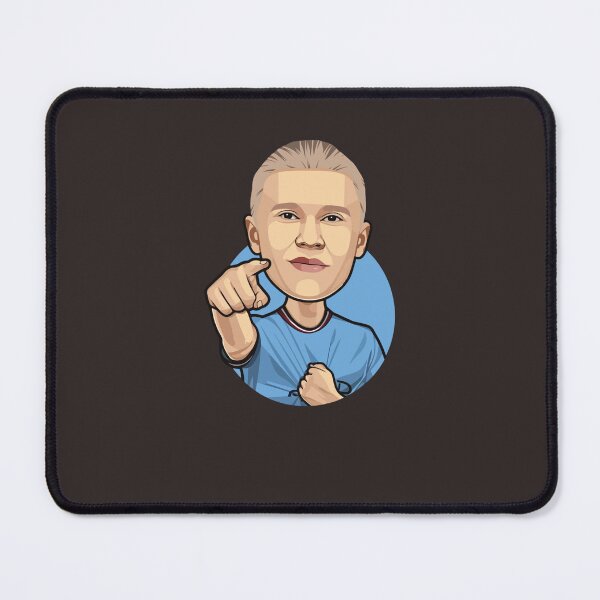 Item preview, Haaland Cartoon Illustration designed and sold by DANIELROYEA.