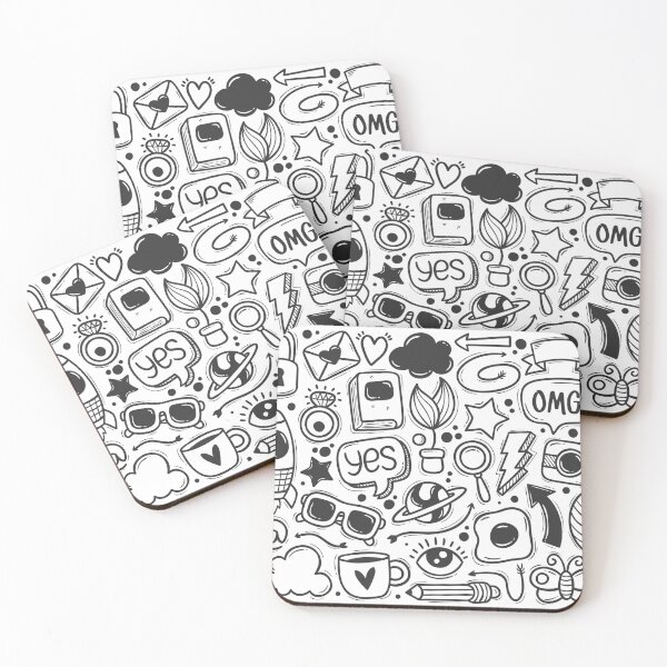 Item preview, Scribbled designed and sold by Angry Swan Designs.