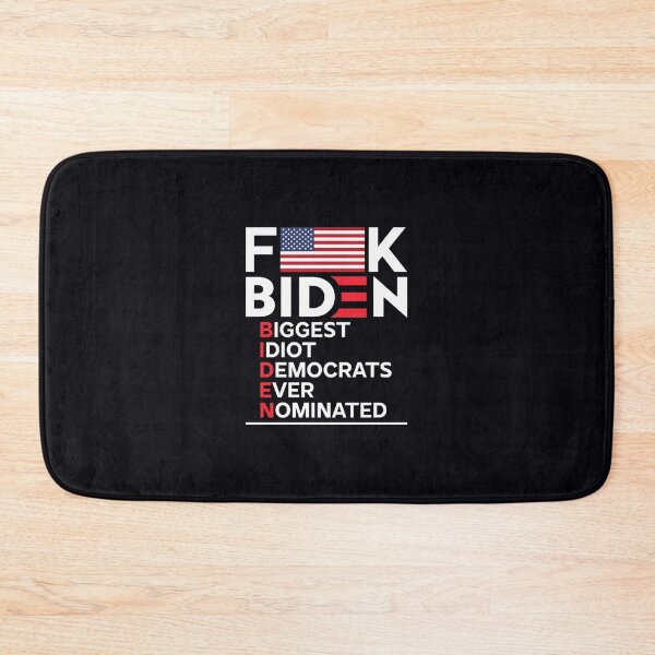 Item preview, Fuck Biden Biggest Idiot Ever   	 designed and sold by yxlndzmxrah44.