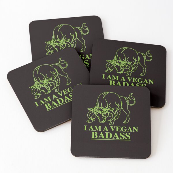 Item preview, I Am A Vegan Badass  designed and sold by CONNIKELLOGG.