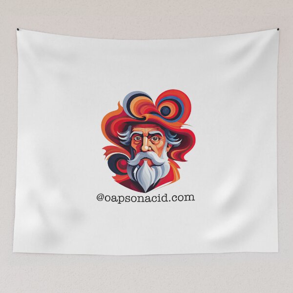 Item preview, @oapsonacid.com - psychedelic old man designed and sold by Totalthrive.