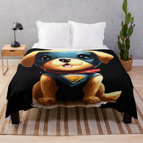 Item preview, Superhero puppy dog designed and sold by TomFrontierArt.