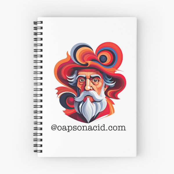 Item preview, @oapsonacid.com - psychedelic old man designed and sold by Totalthrive.