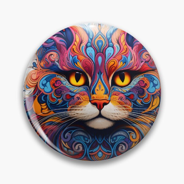 Item preview, Zentangle Cat 1 designed and sold by Red Witch Art.