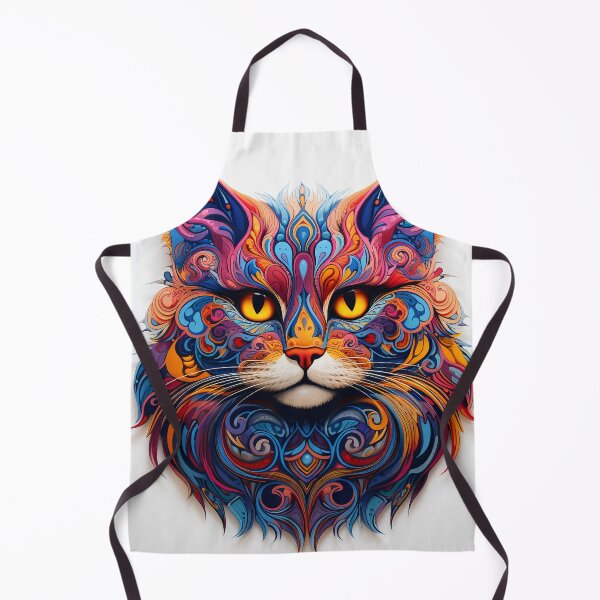 Item preview, Zentangle Cat 1 designed and sold by Red Witch Art.