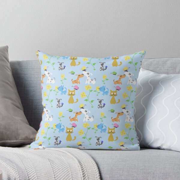 Item preview, Pets family in blue designed and sold by TakedaDesign.