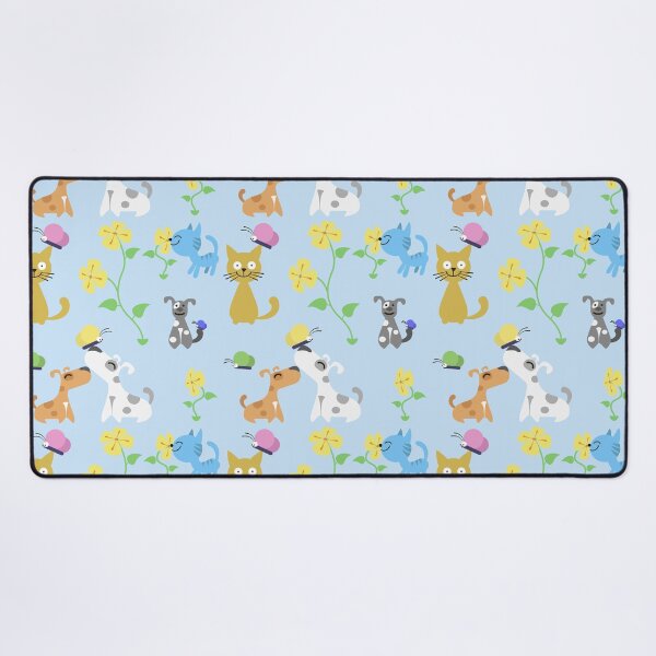 Item preview, Pets family in blue designed and sold by TakedaDesign.