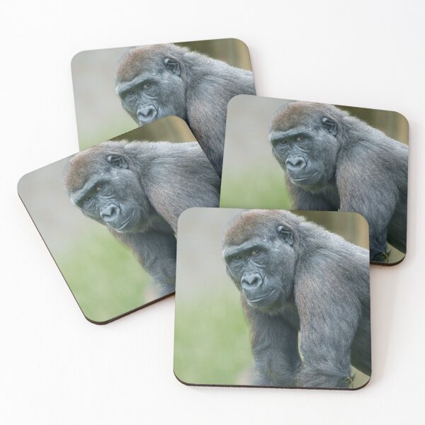 Item preview, Ape Contemplation in Verdant Pastures designed and sold by rawshutterbug.