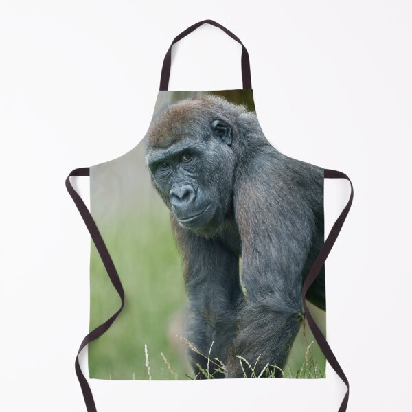 Item preview, Ape Contemplation in Verdant Pastures designed and sold by rawshutterbug.