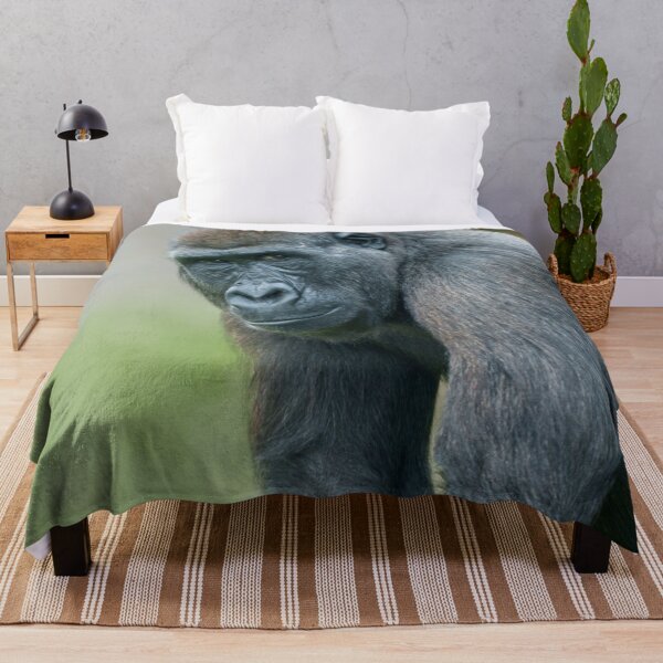 Item preview, Ape Contemplation in Verdant Pastures designed and sold by rawshutterbug.